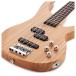 3/4 Chicago Bass Guitar by Gear4music, Natural
