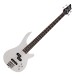 Chicago Bass Guitar by Gear4music, White