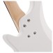 Chicago Bass Guitar by Gear4music, White