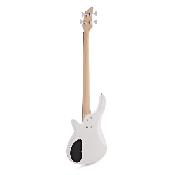 Chicago Bass Guitar by Gear4music, White