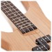 Chicago Left Handed Bass Guitar by Gear4music, Natural