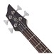 Chicago Left Handed Bass Guitar by Gear4music, Natural