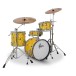 Gretsch Catalina Club 18'' Shell Pack With Snare, Yellow Satin Flame
