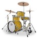 Gretsch Catalina Club 18'' Shell Pack With Snare, Yellow Satin Flame