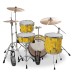 Gretsch Catalina Club 18'' Shell Pack With Snare, Yellow Satin Flame