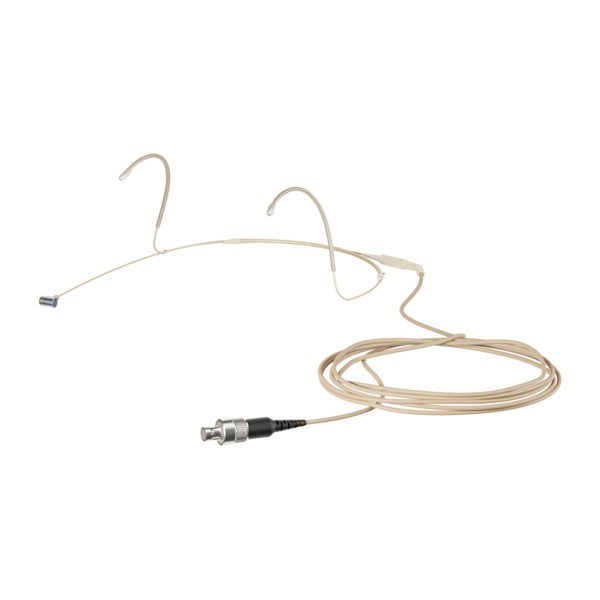 Sennheiser HEADMIC 4 Cardioid Condenser Headset Microphone with 3-Pin Connector, Beige
