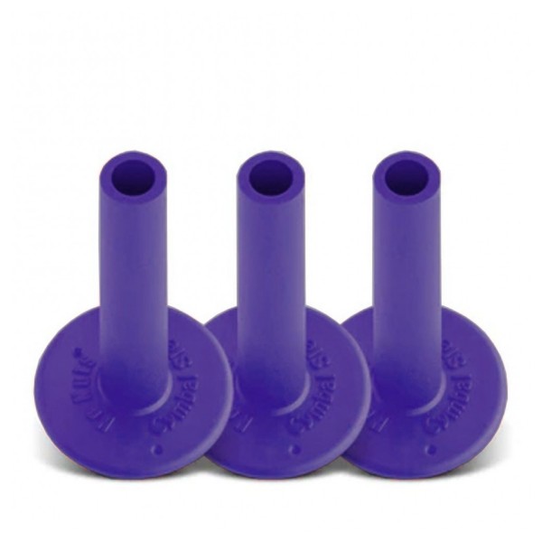 No Nuts Cymbal Sleeves 3pk, Purple