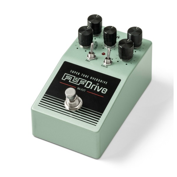 Warm Audio Fluff Drive Super Tube Overdrive Pedal, Teal - Angle