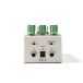 Warm Audio Fluff Drive Super Tube Overdrive Pedal, White - Back