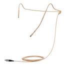 Sennheiser HS 2 Omnidirectional Condenser Neckworn Microphone with 3-Pin Connector, Beige