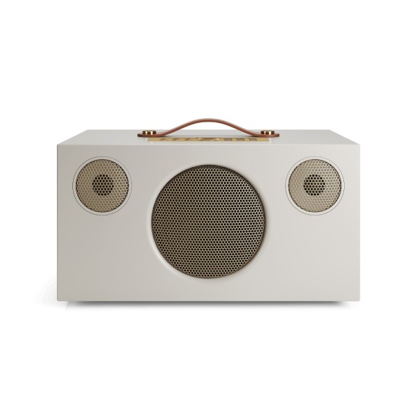 Audio Pro C10 MkII W Compact Wireless Multiroom Speaker, Classic Dune - front 