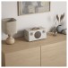 Audio Pro C10 MkII W Compact Wireless Multiroom Speaker, Classic Dune - lifestyle 2 