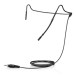 Sennheiser HS 2 Omnidirectional Condenser Neckworn Microphone with 3.5mm Connector, Black