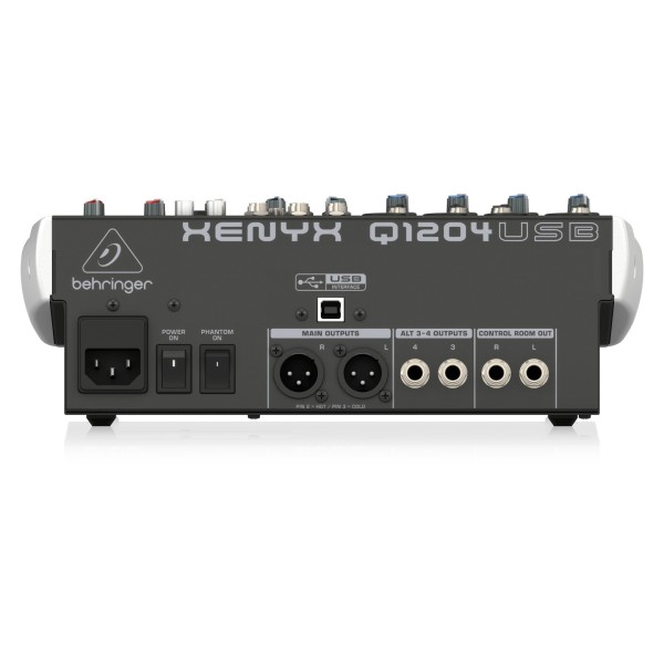 Behringer Q1204USB XENYX back