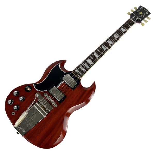 ギター EPIPHONE SG Standard 61 Maestro Vibrola Epiphone 1964 SG Standard Maestro Vibrola Reissue Linkshänder