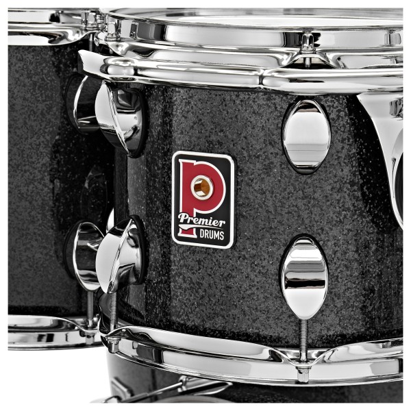 Premier Elite 22" 4pc Shell Pack, Gunmetal Sparkle