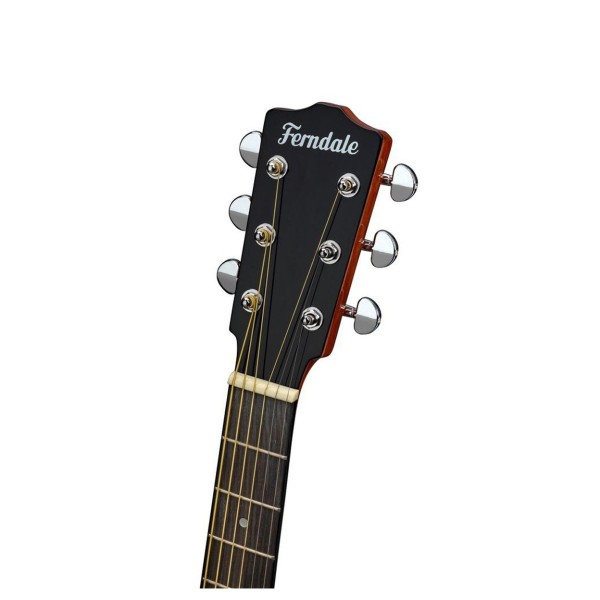 Ferndale Ga2-ce Grand Auditorium Cutaway Electro Mahogany - Ex Demo - Headstock