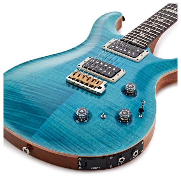 PRS Custom 24 Piezo, Carroll Blue #0417704 - body