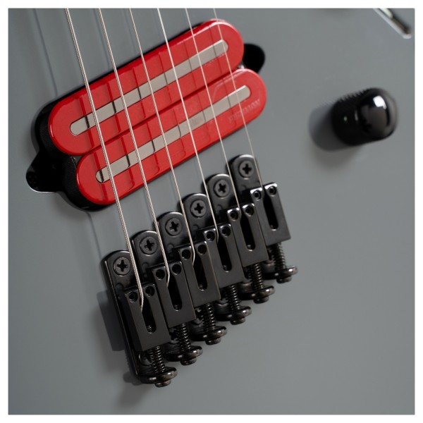Cort X700 Mutility II, Tactical Gray - bridge