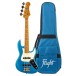 Flight Mini JB Bass, Lake Placid Blue - bass and gig bag
