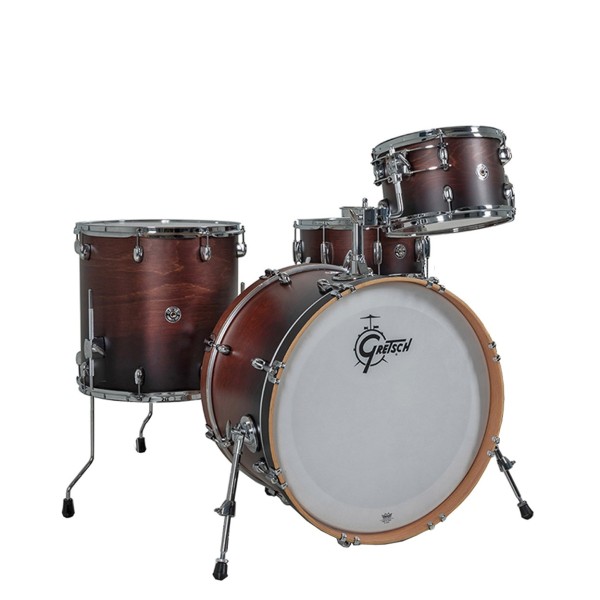 Gretsch Catalina Club 22'' Shell Pack With Snare, Satin Antique Fade