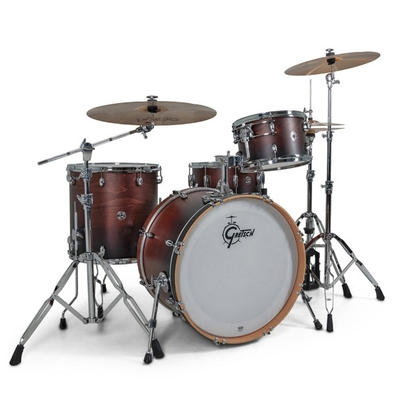 Gretsch Catalina Club 22'' Shell Pack With Snare, Satin Antique Fade