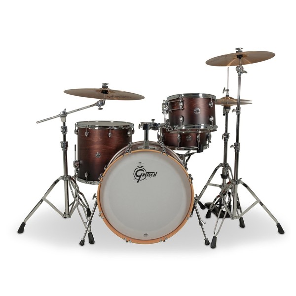 Gretsch Catalina Club 22'' Shell Pack With Snare, Satin Antique Fade