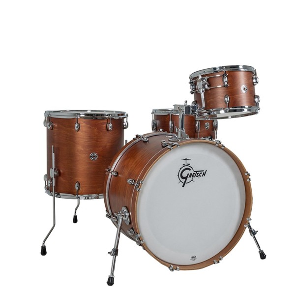 Gretsch Catalina Club 22'' Shell Pack With Snare, Satin Walnut Glaze