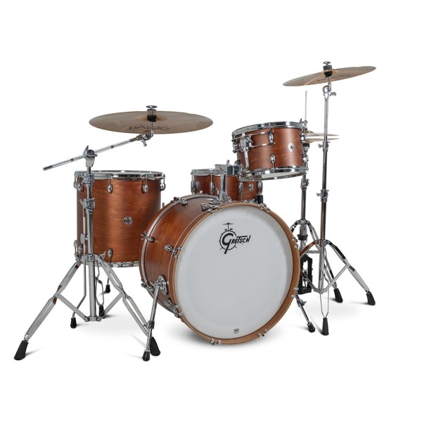 Gretsch Catalina Club 22'' Shell Pack With Snare, Satin Walnut Glaze