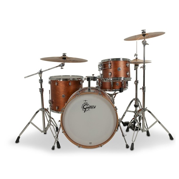 Gretsch Catalina Club 22'' Shell Pack With Snare, Satin Walnut Glaze