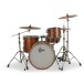 Gretsch Catalina Club 22'' Shell Pack With Snare, Satin Walnut Glaze