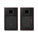 KEF Coda W Bookshelf Speakers (Pair), Vintage Burgundy - rear 
