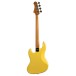 JET Guitars JJB-300 Bass, Vintage Yellow - back
