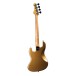 JET Guitars JJB-300 Bass, Gold - back