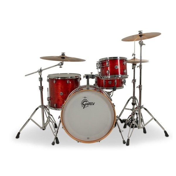 Gretsch Catalina Club 22'' Shell Pack With Snare, Gloss Crimson Burst