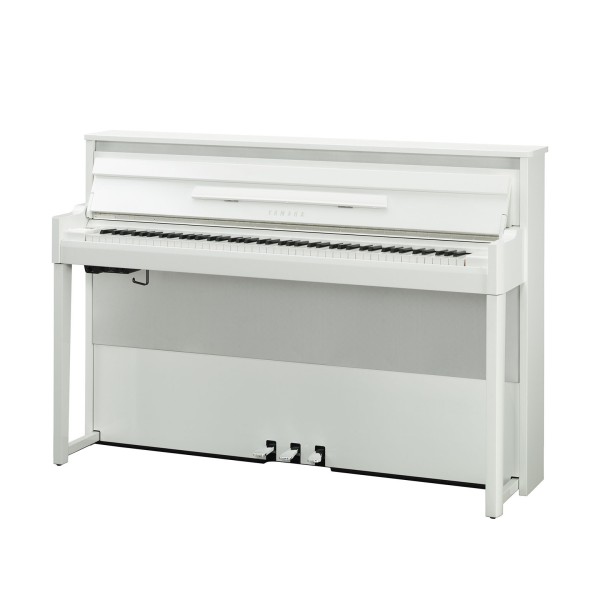 Yamaha NU1XA AvantGrand Hydrid Digital Piano, Polished White 1