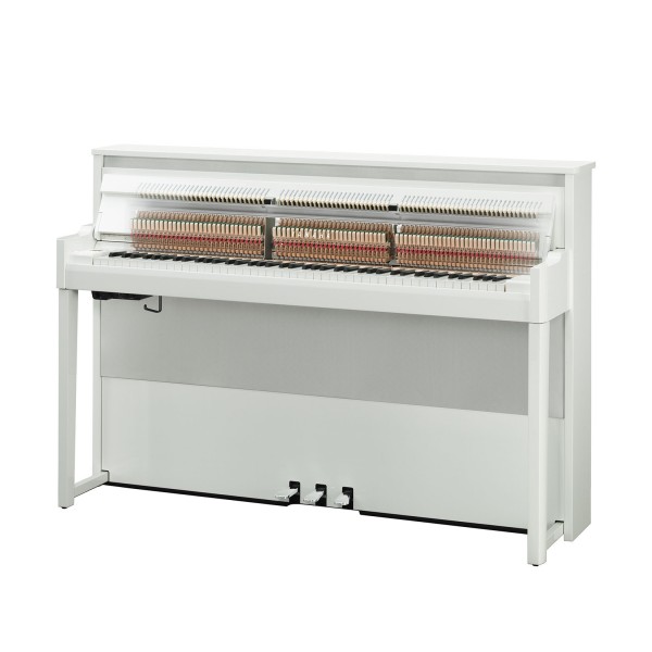Yamaha NU1XA AvantGrand Hydrid Digital Piano, Polished White 2