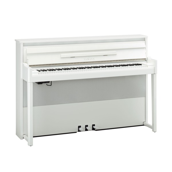 Yamaha NU1XA AvantGrand Hydrid Digital Piano, Polished White 3