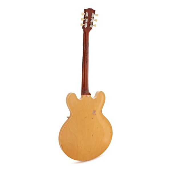 Gibson Custom 1959 ES-335 Reissue Ultra Heavy Aged, Vintage Natural #A940375 - back