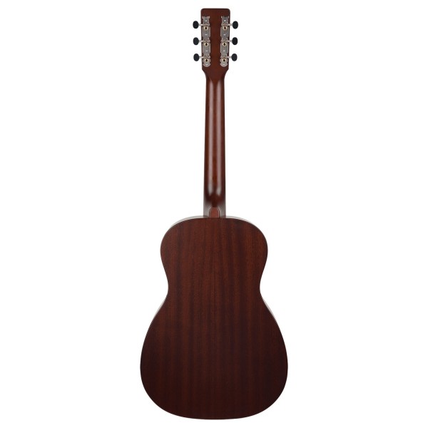 Gretsch Jim Dandy Parlor LTD, Walnut Fingerboard, Tortoise Pickguard, Vintage White - back