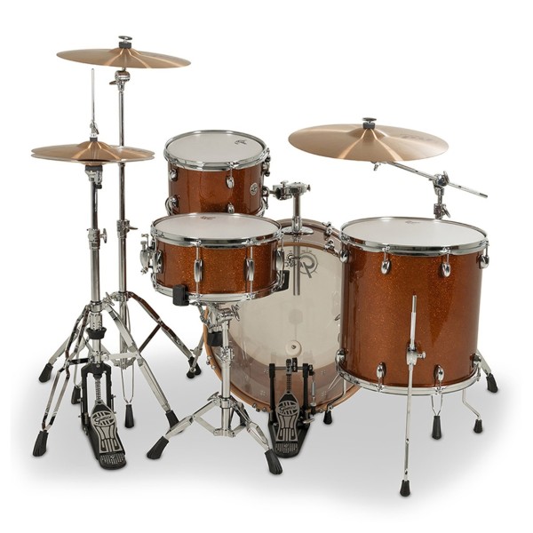 Gretsch Catalina Club 22'' Shell Pack With Snare, Bronze Sparkle