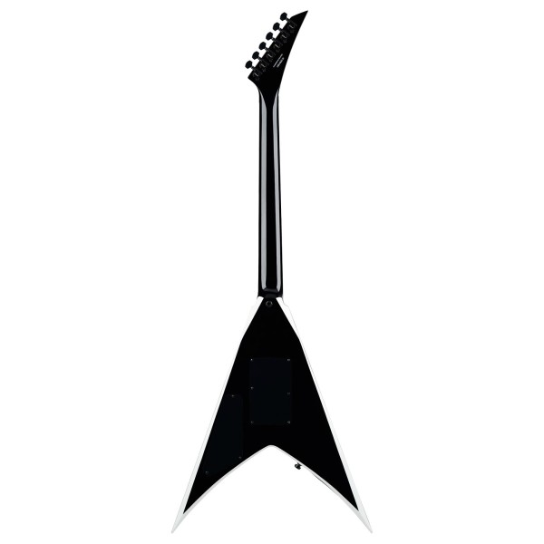 Jackson Pro Series Signature Wes Borland King V KV, Black With White Bevels - back