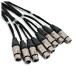 Studiospares Pro Neutrik Loom XLR (F) - TRS 8 Way
