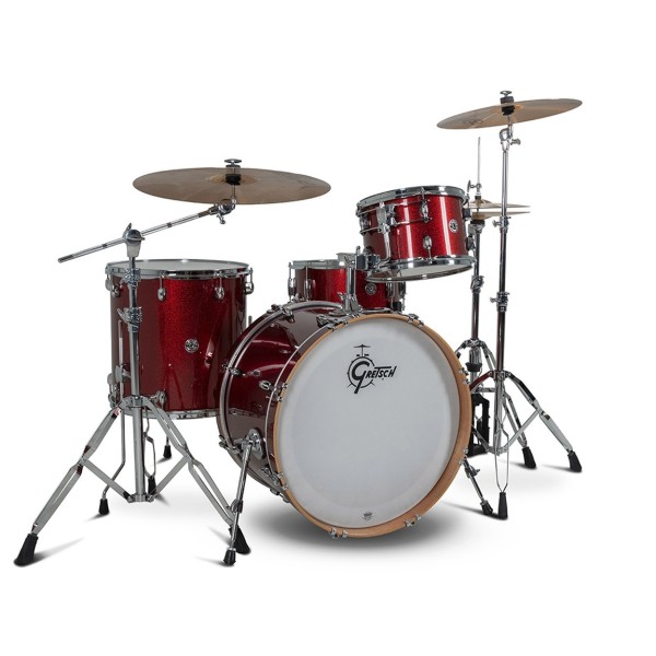 Gretsch Catalina Club 22'' Shell Pack With Snare, Dark Cherry Sparkle