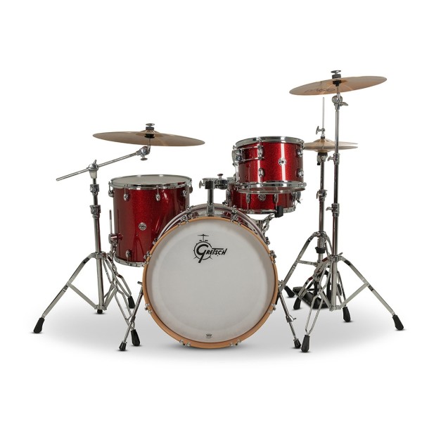 Gretsch Catalina Club 22'' Shell Pack With Snare, Dark Cherry Sparkle