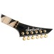 Jackson Pro Plus Series Signature Brandon Ellis Kelly KE27, Maple Fingerboard, Gold Crackle - headstock