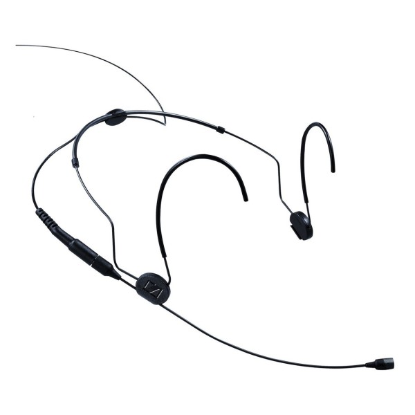 Sennheiser HSP 2 Omnidirectional Condenser Neckband Microphone with 3-Pin Connector, Black