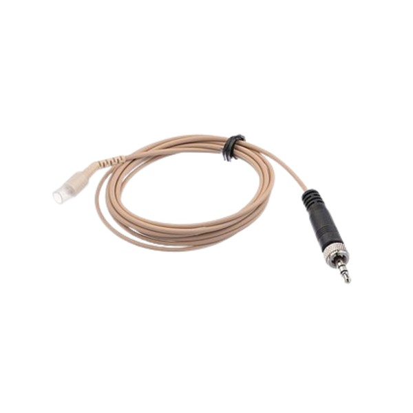 Sennheiser HSP 4 Cardioid Condenser Neckband Microphone with 3.5mm Connector, Beige - Cable