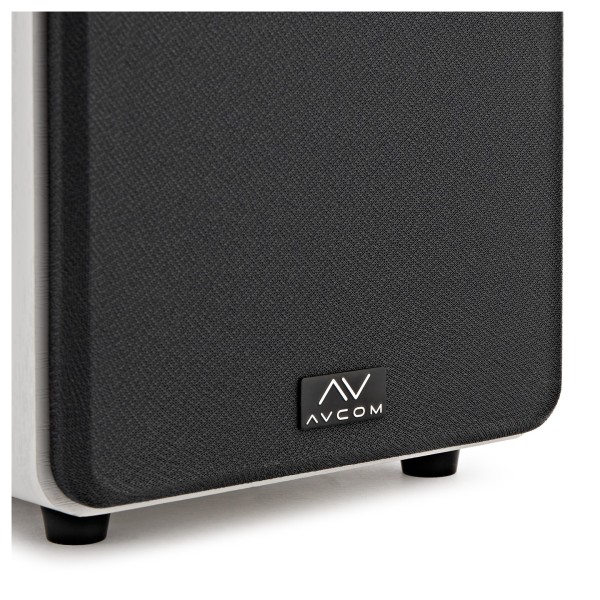 AVCOM Active Bookshelf Speakers, White