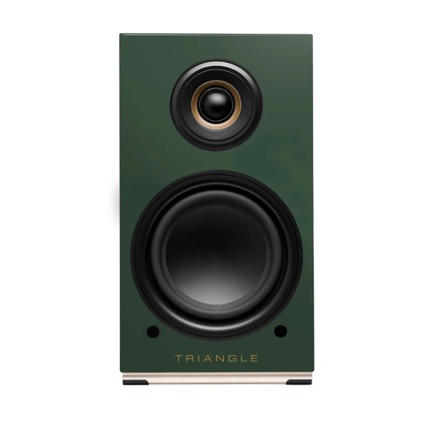 Triangle AIO Twin Active Speakers (Pair), Green - front square 
